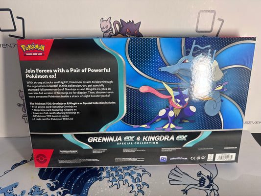 Greninja & Kingdra Ex special collection