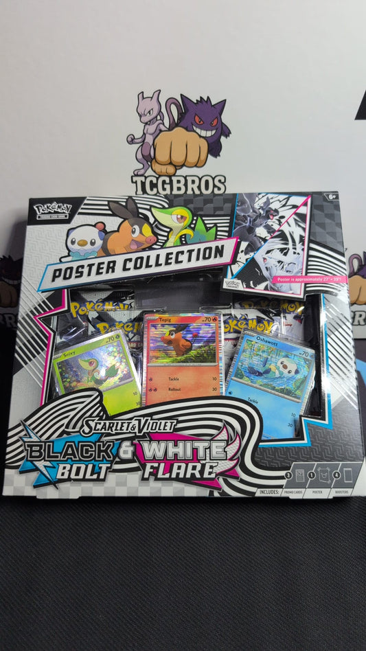 Black Bolt & White Flare Poster Collection